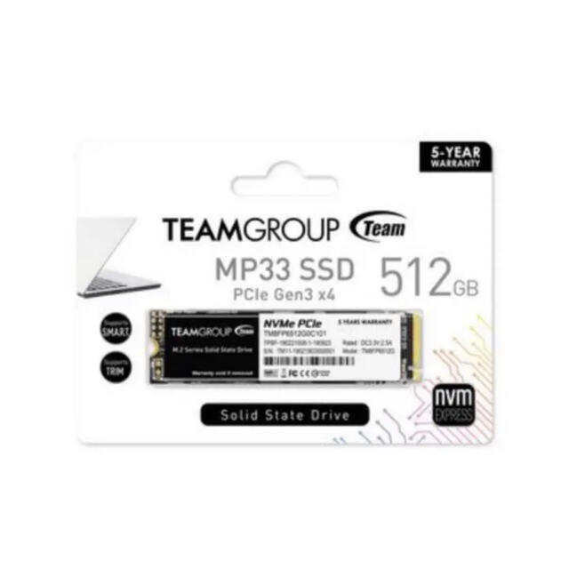 Team MP33 TM8FP6512G0C101 M.2 2280 512GB