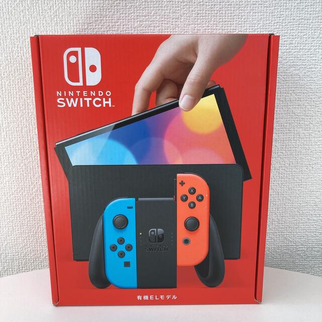 新品 Nintendo Switch 本体 ブルー／レッド