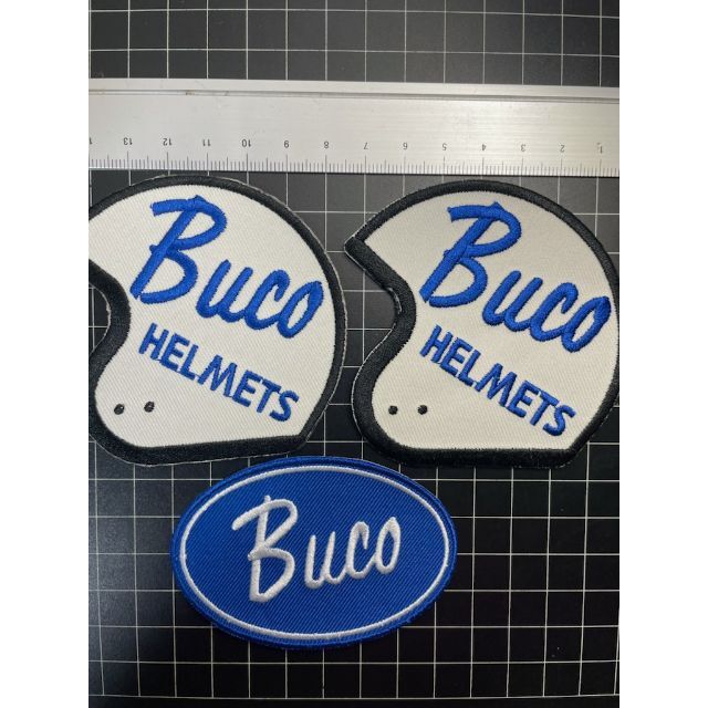 アイロンワッペン★3枚セット★Buco★ヘルメット 自動車/バイクのバイク(その他)の商品写真