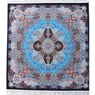 ペルシャ絨毯の本番のウィルトン織り細かな密度のゴージャスな色柄の正方形カーペット(カーペット)