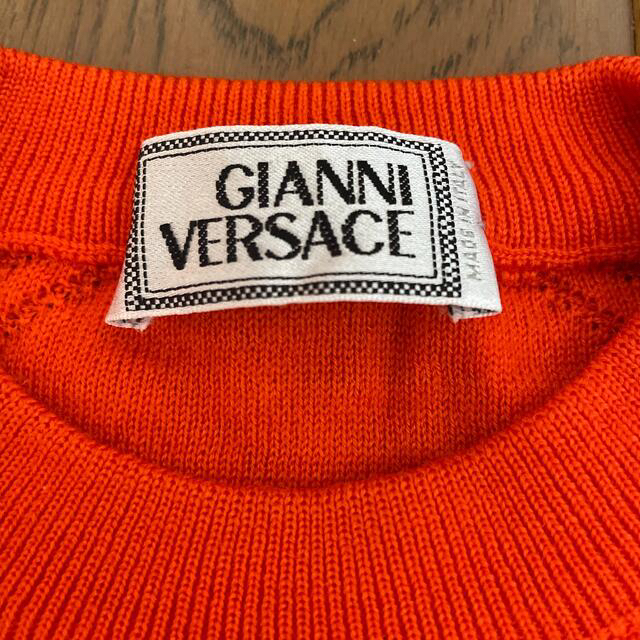 Gianni Versace(ジャンニヴェルサーチ)のGIANNI VERSACE  ジャンニ　ベルサーチ　セーター　ウール100% メンズのトップス(ニット/セーター)の商品写真