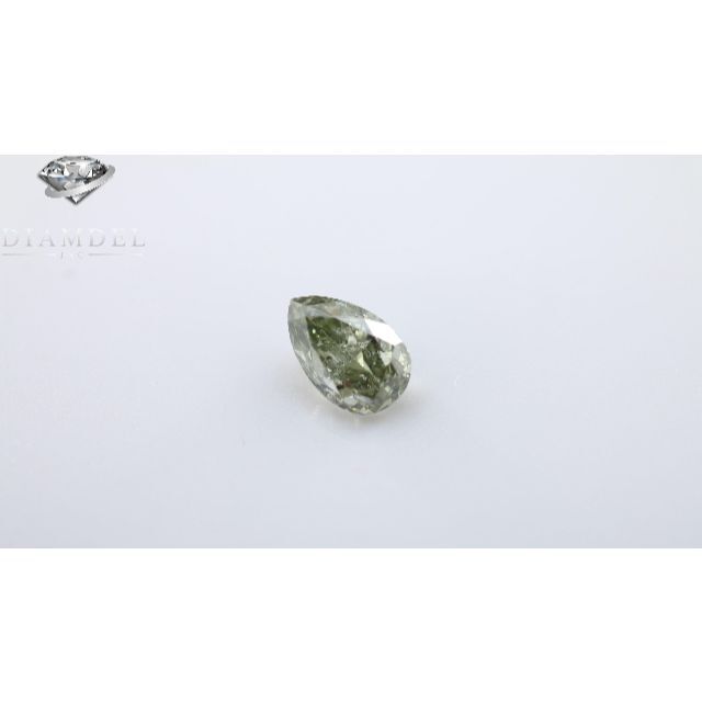 グリーンダイヤモンドルース/ F.GRAY GREEN/ 0.253 ct.