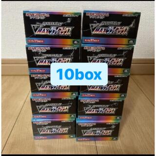 ポケモン(ポケモン)のポケモンカード　VMAXクライマックス　10BOX シュリンク付き(Box/デッキ/パック)