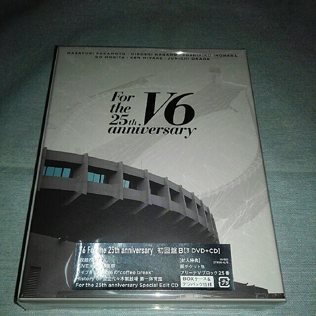 For　the　25th　anniversary（初回盤B） DVD　V6