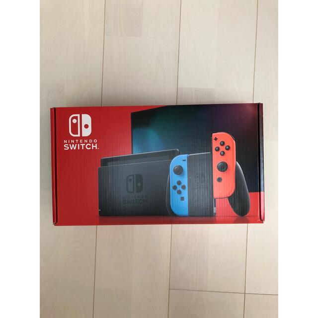 【新品】Nintendo Switch 任天堂スイッチ本体　ネオンレッド・ブルー