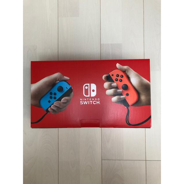 【新品】Nintendo Switch 任天堂スイッチ本体　ネオンレッド・ブルー