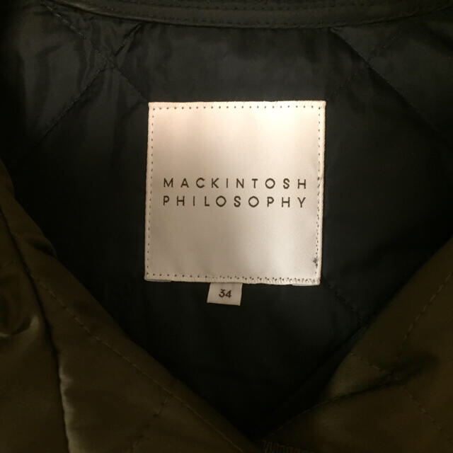 MACKINTOSH PHILOSOPHY(マッキントッシュフィロソフィー)の値下げ‼️マッキントッシュフィロソフィー キルティングコート レディースのジャケット/アウター(ロングコート)の商品写真