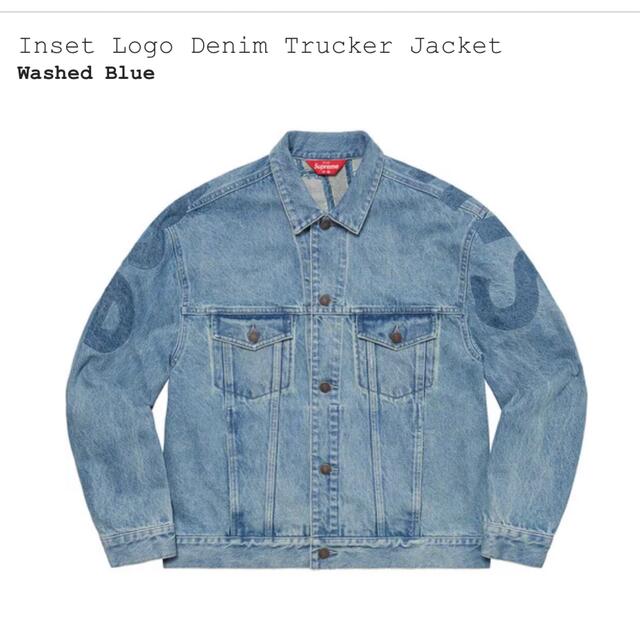 売れ筋】 Supreme - Supreme Inset Logo Denim Trucker Jacket Gジャン ...