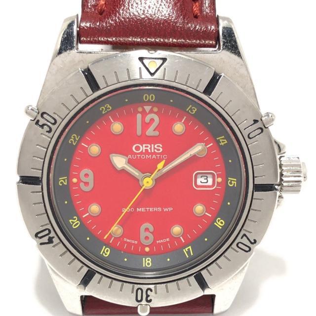 ORIS(オリス) 腕時計 - 7451 メンズ レッド