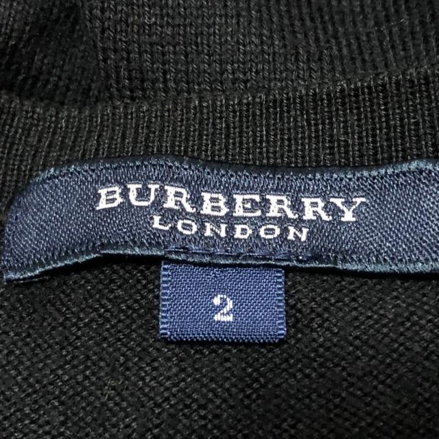 BURBERRY(バーバリー)のバーバリーロンドン カーディガン 2 M - 黒 レディースのトップス(カーディガン)の商品写真