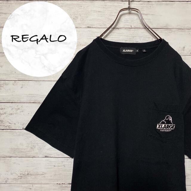XLARGE - 【人気デザイン】エクストララージ☆ゴリラ刺繍ワンポイント