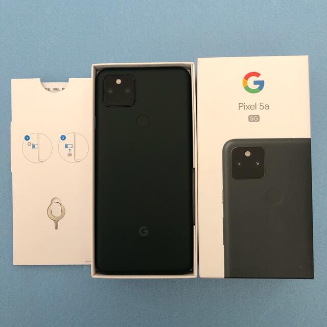 Google Pixel(グーグルピクセル)のGoogle   pixel 5a スマホ/家電/カメラのスマートフォン/携帯電話(スマートフォン本体)の商品写真