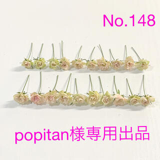 【popitan様】ドライフラワー　極小バラ　ホワイトウッズ　No.148(ドライフラワー)