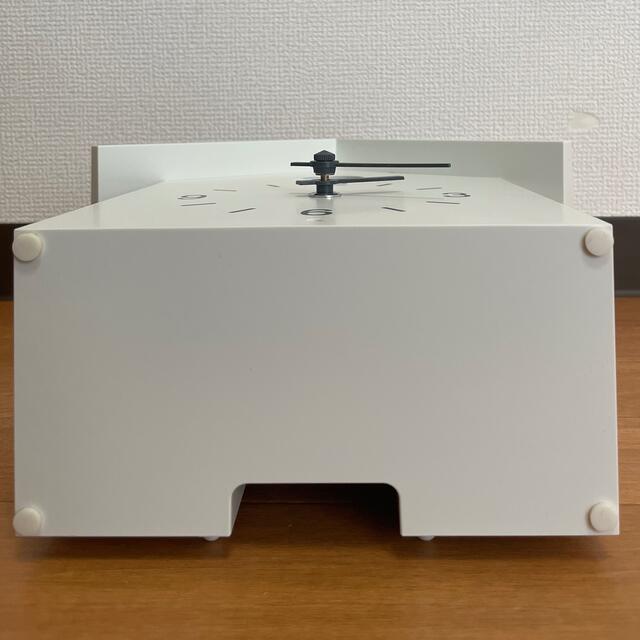 MUJI (無印良品)(ムジルシリョウヒン)の鳩時計　大　MUJI 無印良品　掛置時計　ホワイト　白 インテリア/住まい/日用品のインテリア小物(置時計)の商品写真