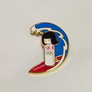 エスケーツー(SK-II)の非売品【２０２０東京オリンピック】SK-Ⅱ 企業ピンバッチ(バッジ/ピンバッジ)