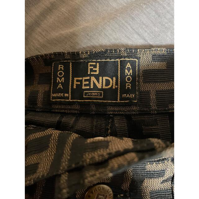 FENDI(フェンディ)のFENDI ズッカ柄　パンツ レディースのパンツ(デニム/ジーンズ)の商品写真