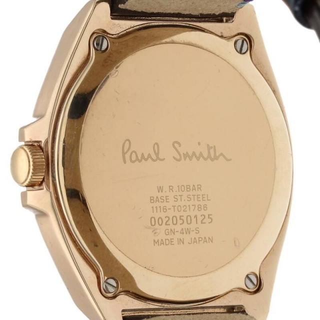 格安新品 Paul クォーツ腕時計の 1116-T021786 ポール・スミス - Smith ポール・スミス