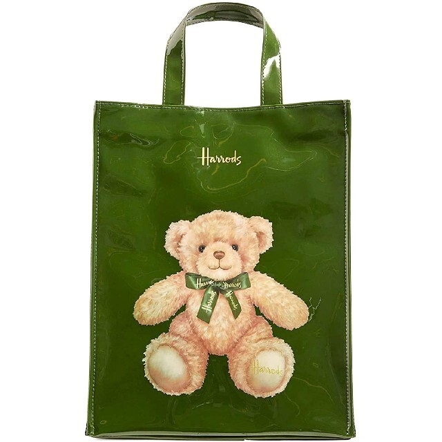 Harrods(ハロッズ)の大評判、大人気ブランド品！英国 ハロッズジェイコブベア トートバッグMサイズ レディースのバッグ(トートバッグ)の商品写真