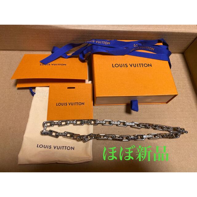 ほぼ新品 LOUIS VUITTON ネックレス コリエ チェーン モノグラム