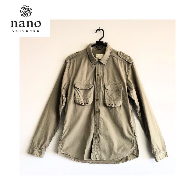 nano・universe - nanouniverse ナノユニバース シャツ ドレスシャツ メンズ 2の通販 by Lemon DEPT