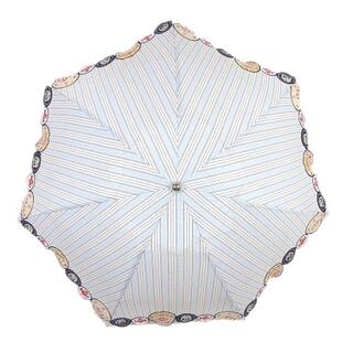 ヴィヴィアンウエストウッド(Vivienne Westwood)のヴィヴィアンウエストウッド オーブ ストライプ 日傘 折り畳み 晴雨兼用(傘)