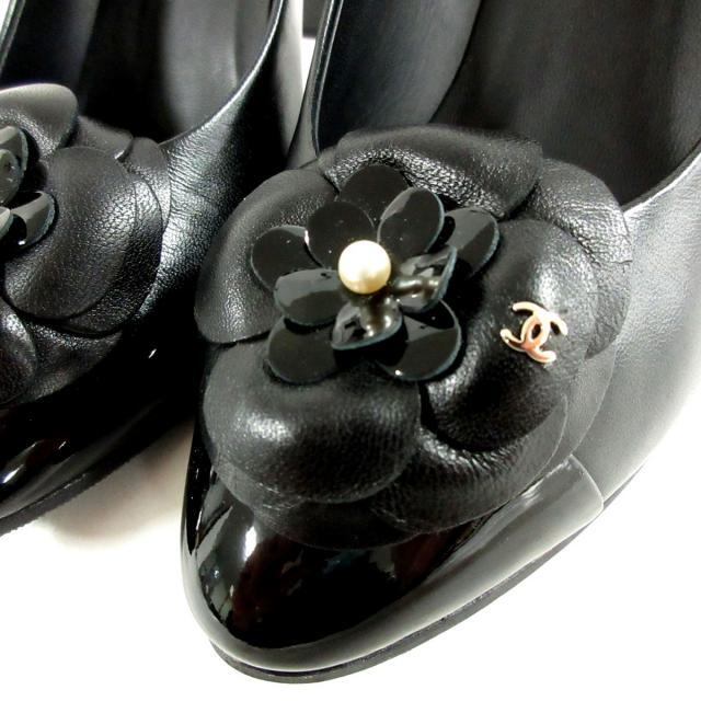 CHANEL(シャネル)のシャネル パンプス 35 レディース新品同様  レディースの靴/シューズ(ハイヒール/パンプス)の商品写真