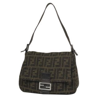 フェンディ(FENDI)のフェンディ ズッカ柄 ショルダーバッグ レディース 【中古】(ショルダーバッグ)