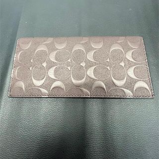 コーチ(COACH)のコーチ COACH　シグネチャー  エンボス メンズ 長財布(長財布)