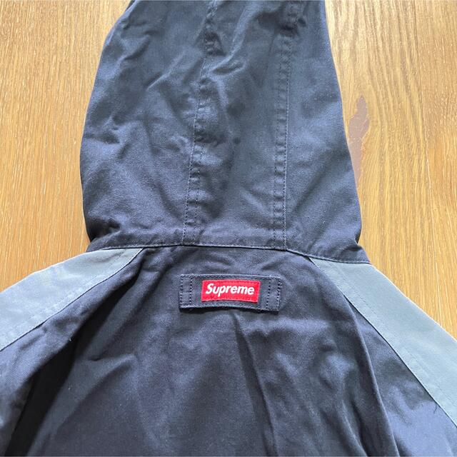 新品supreme twill anorak jacket ハーフジップパーカー