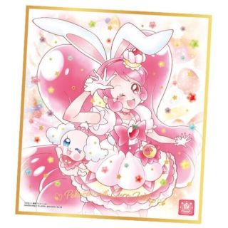 プリキュア　色紙ART6　レア色紙　8.ペコリンwithキュアホイップ(その他)