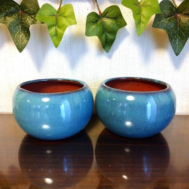 セール 登場から人気沸騰】 盆栽鉢 22点 小品 山野草鉢 六角形/楕円/丸
