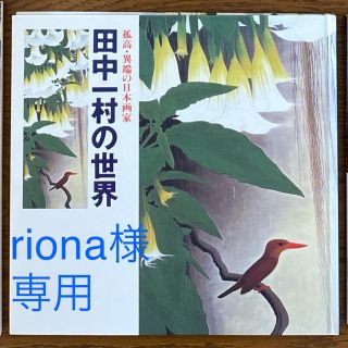 図録　田中一村の世界(アート/エンタメ)