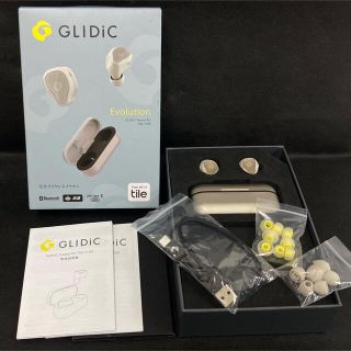 ソフトバンク(Softbank)のー GLIDiC Sound  Air TW-7100  シャンパンゴールドー(ヘッドフォン/イヤフォン)