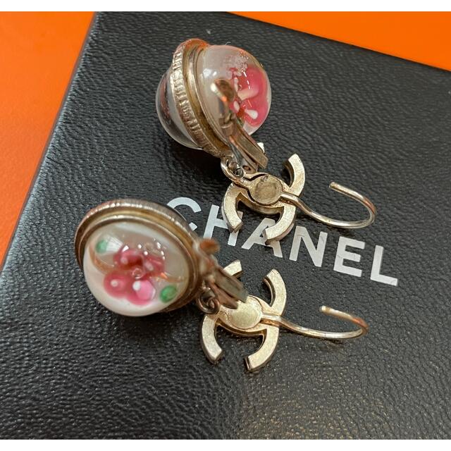 レア CHANEL シャネル ピアス ボール ピスタチオ 人気の雑貨 www.m
