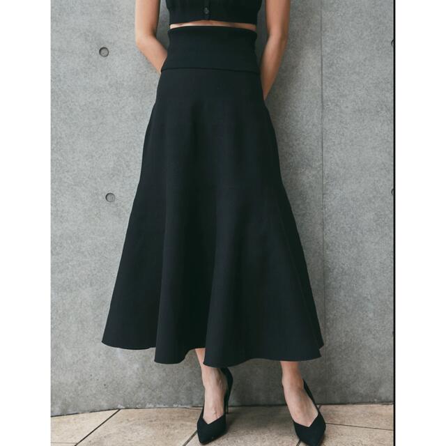 Venit Double Face Skirt Black Size:38スカート