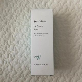 イニスフリー(Innisfree)の【新品未開封】イニスフリー　ノーセバムトナー(化粧水/ローション)