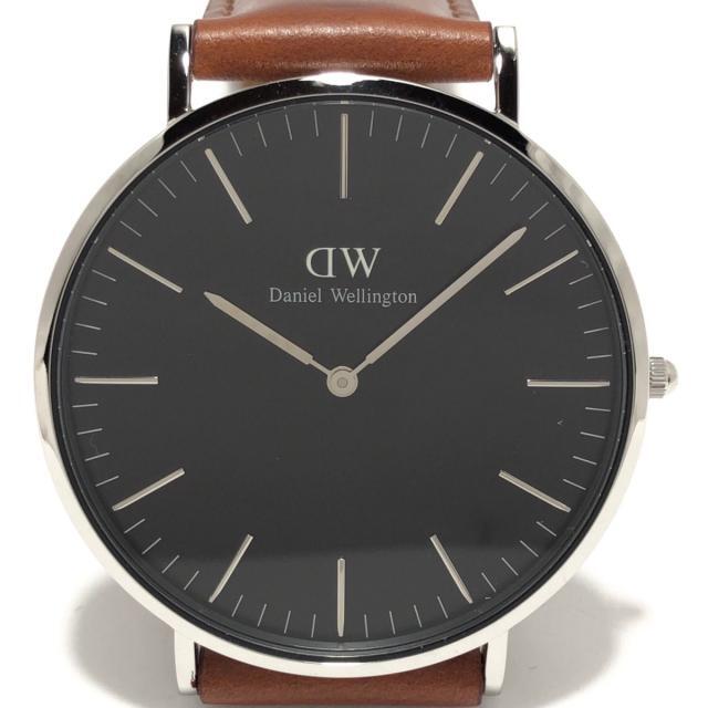 Daniel Wellington(ダニエルウェリントン)のダニエルウェリントン 腕時計美品  - 黒 メンズの時計(その他)の商品写真