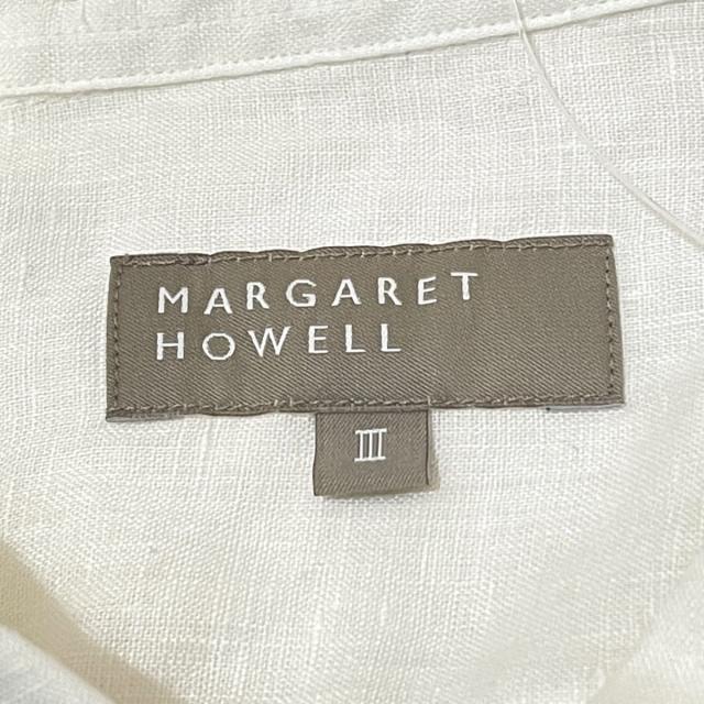 MARGARET HOWELL(マーガレットハウエル)のマーガレットハウエル 長袖シャツブラウス レディースのトップス(シャツ/ブラウス(長袖/七分))の商品写真