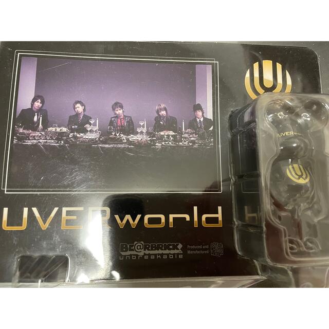 BE@RBRICK(ベアブリック)のUVERworld ベアブリック　未開封 エンタメ/ホビーのタレントグッズ(ミュージシャン)の商品写真