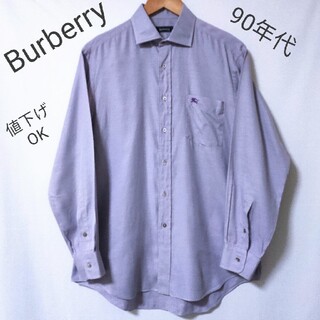 バーバリー(BURBERRY) シャツ(メンズ)（パープル/紫色系）の通販 53点 