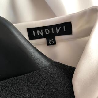 INDIVI - インディヴィ美品ワンピース白5号の通販 by りんりん's shop｜インディヴィならラクマ