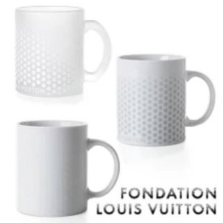 ルイヴィトン(LOUIS VUITTON)の【限定】パリ限定 ルイヴィトン美術館 マグカップ 3種類セット(グラス/カップ)