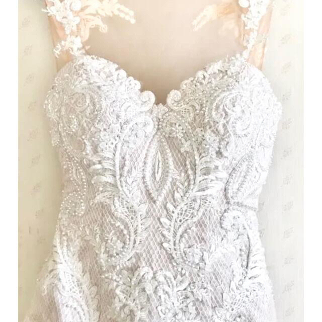 Galia Lahav ウェディングドレス ブラッシュロレッタ風 ガリアラハヴ