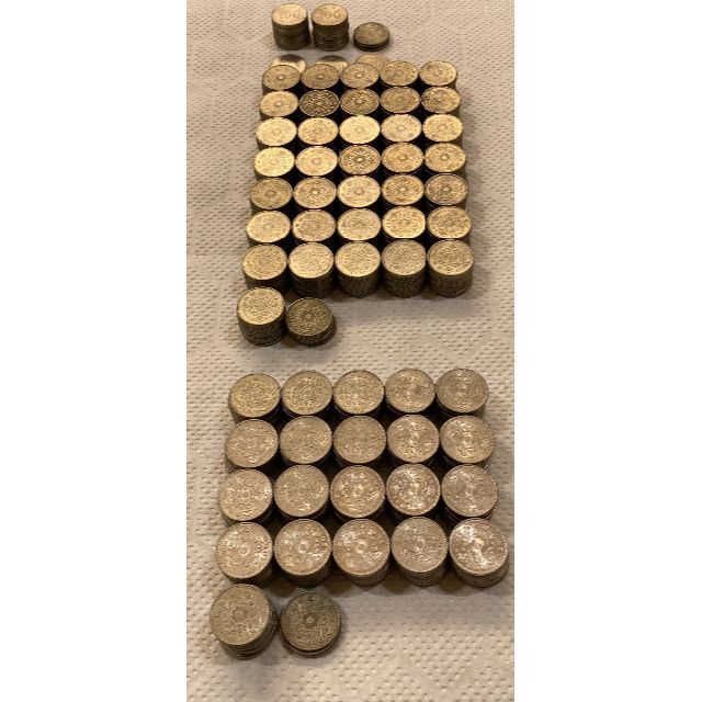 100円銀貨 合計604枚 鳳凰 稲穂  東京オリンピック