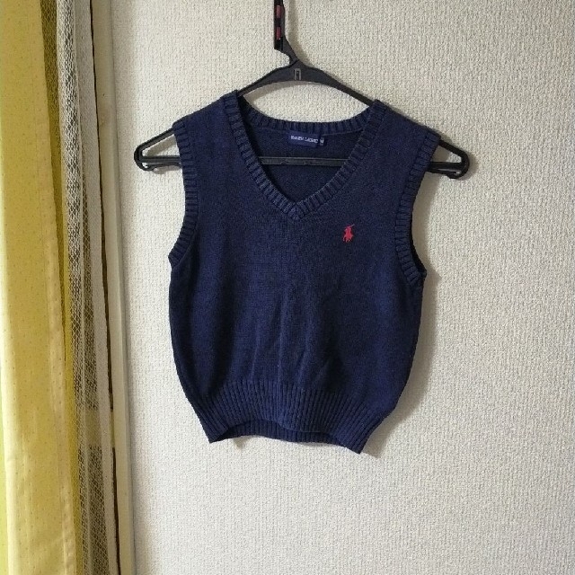 Ralph Lauren(ラルフローレン)のラルフローレンキッズニットベスト キッズ/ベビー/マタニティのキッズ服男の子用(90cm~)(ニット)の商品写真