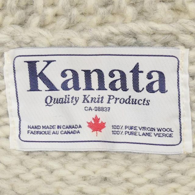 カウチン セーター kanata ニット カナダ製 カナタ L位  メンズ