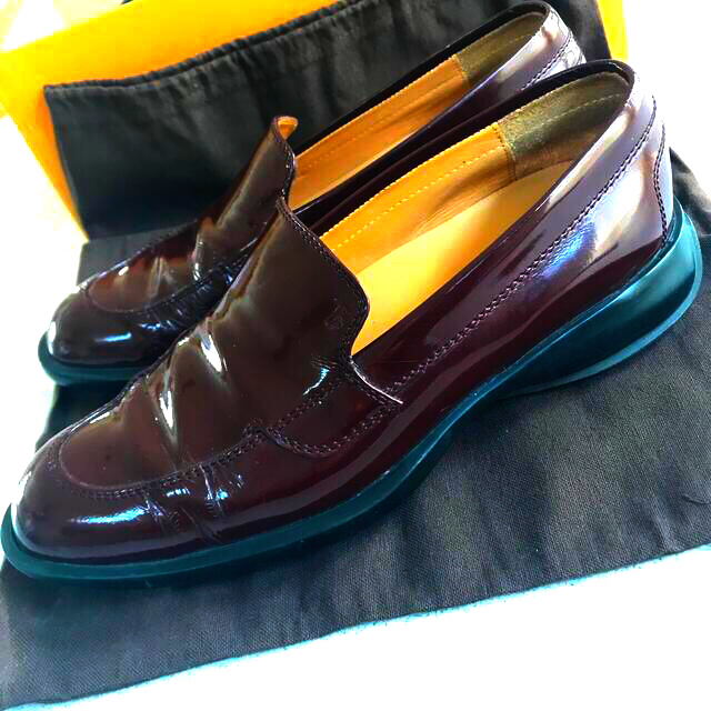 Tod's☆ラバーソールローファー：ボルドーsize36.5 トッズ 靴