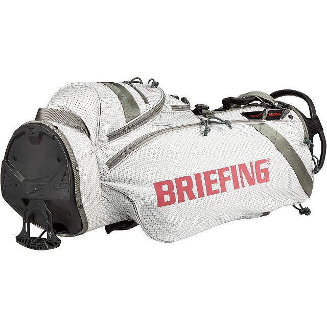 BRIEFING(ブリーフィング)のBRIEFING GOLF キャディバッグ CR-7 8.5型 46インチ 白 スポーツ/アウトドアのゴルフ(バッグ)の商品写真