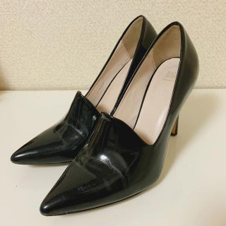 ザラ(ZARA)のZARA BASIC ザラベーシック　黒　ブラック　シンプル　パンプス　(ハイヒール/パンプス)