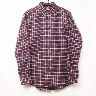 ユニクロ(UNIQLO)のUNIQLO ユニクロ ライトネル ボタンダウン チェックシャツ Sサイズ(シャツ)